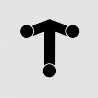 logotipo con una letra e que parece 3 y una letra t